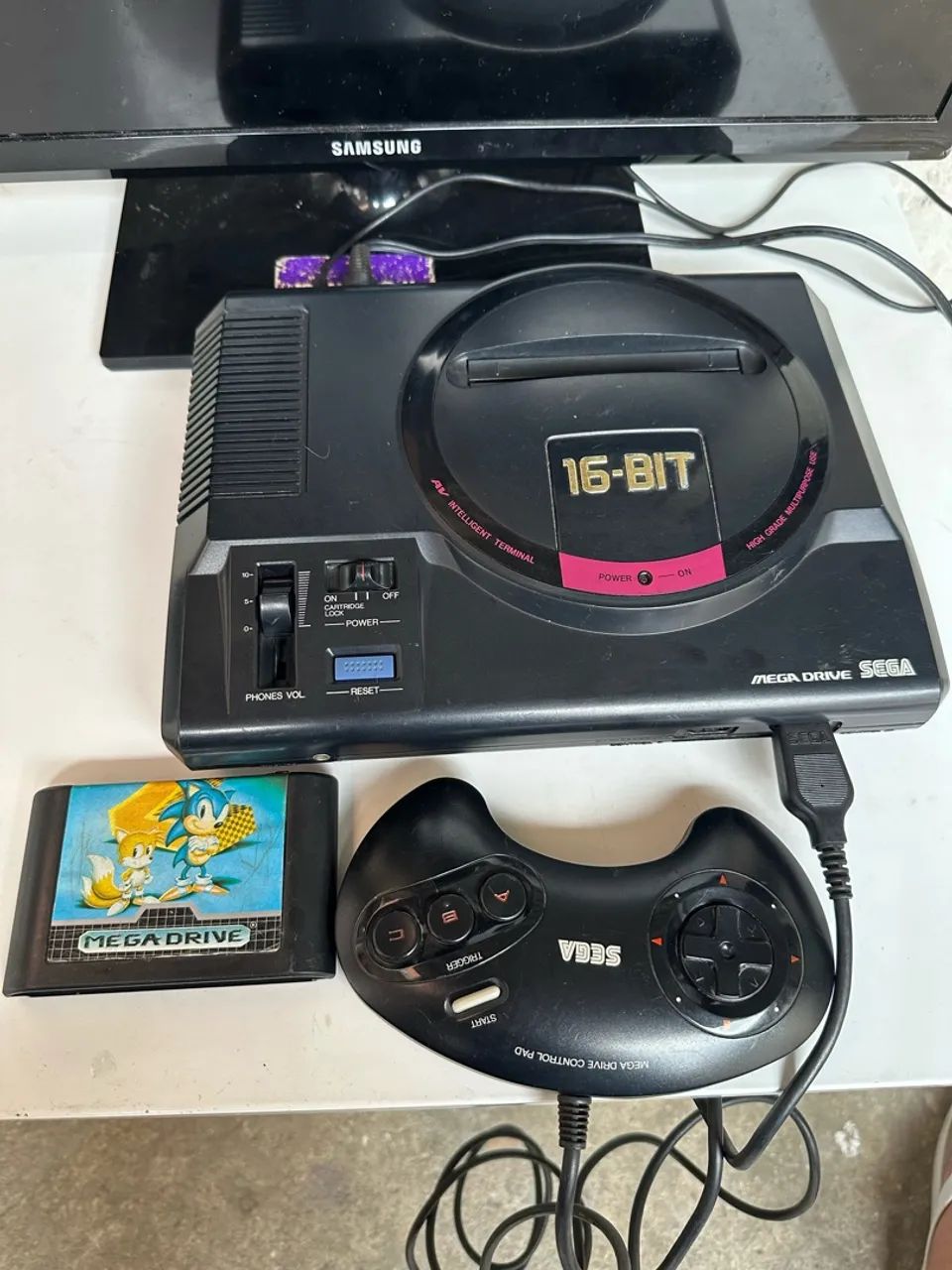 Mega drive 16 bit funcionando  - Foto 3