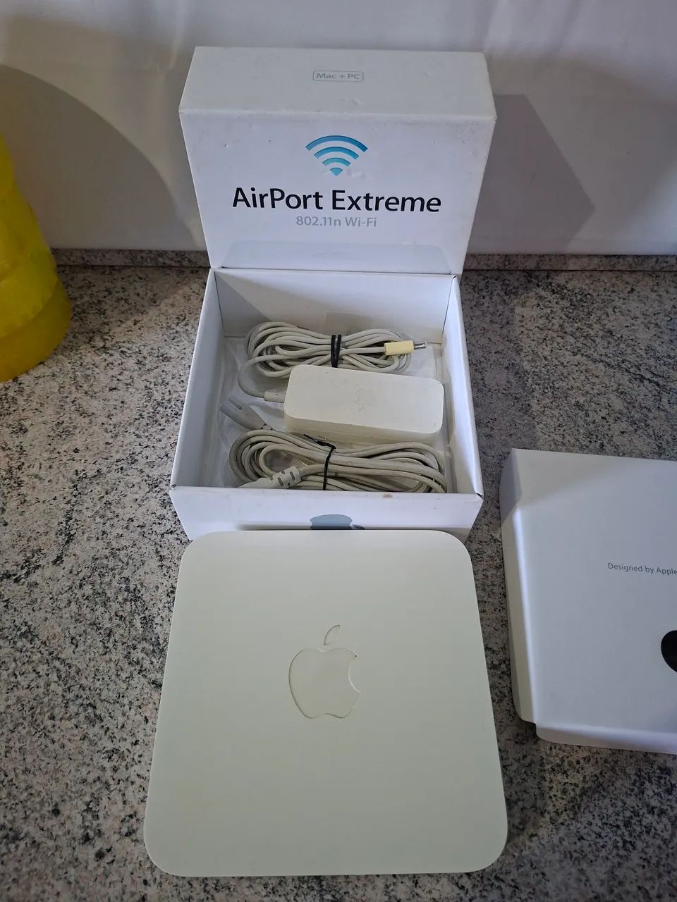 Apple airport extreme no estado sem teste 