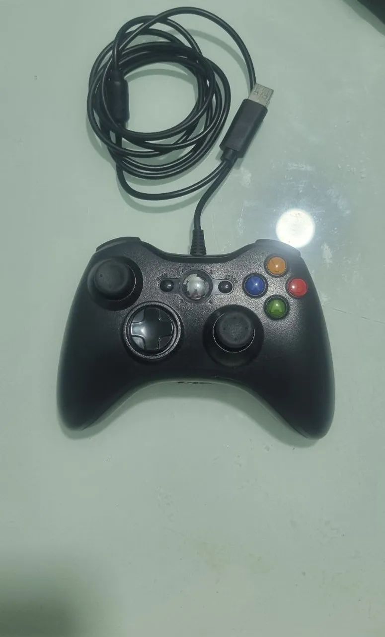 Controle xbox 360  paralelo (funcionando)