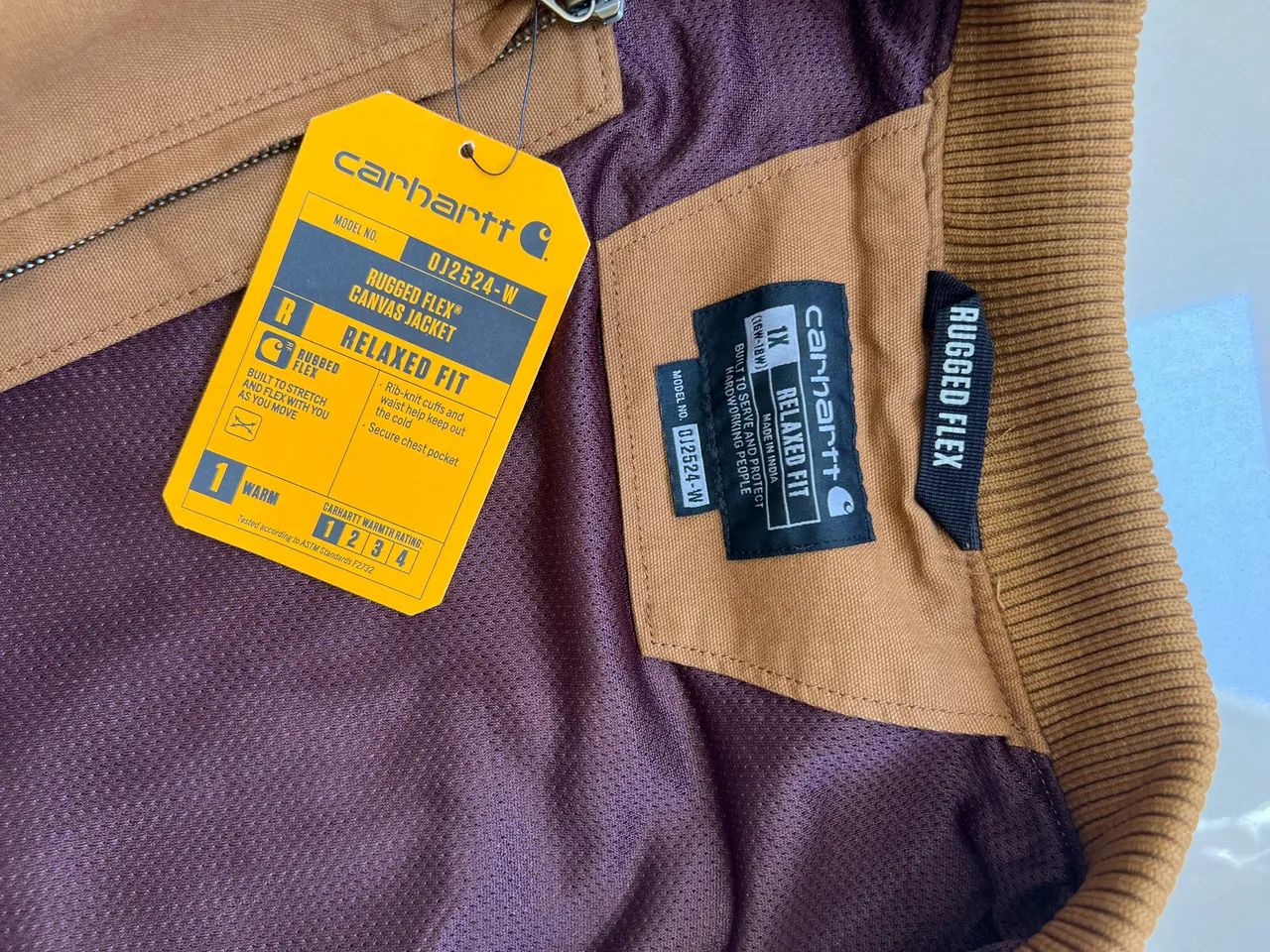 jaqueta bomber carhartt, nova sem uso  - Foto 3