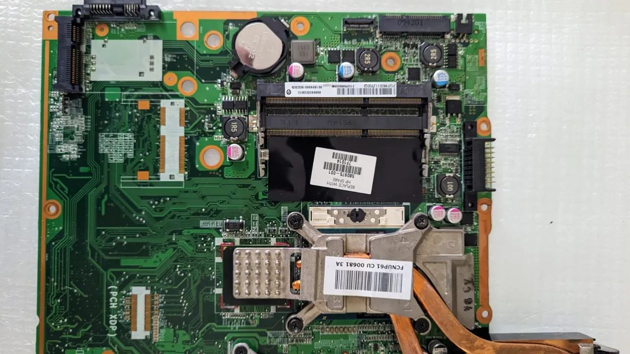 Placa Mãe e processador I7 do notebook HP Pavilion DV6 2190 US. - Foto 3