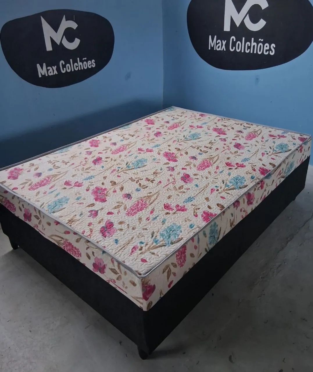Cama Box Casal de Espuma - Nova