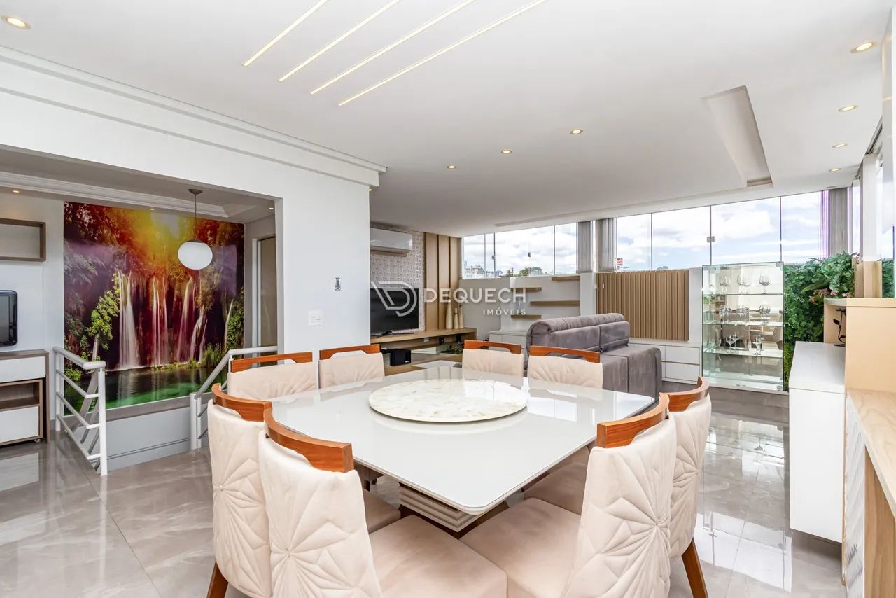 Duplex mobiliado com 2 suítes e churrasqueira no Juvevê - Foto 4