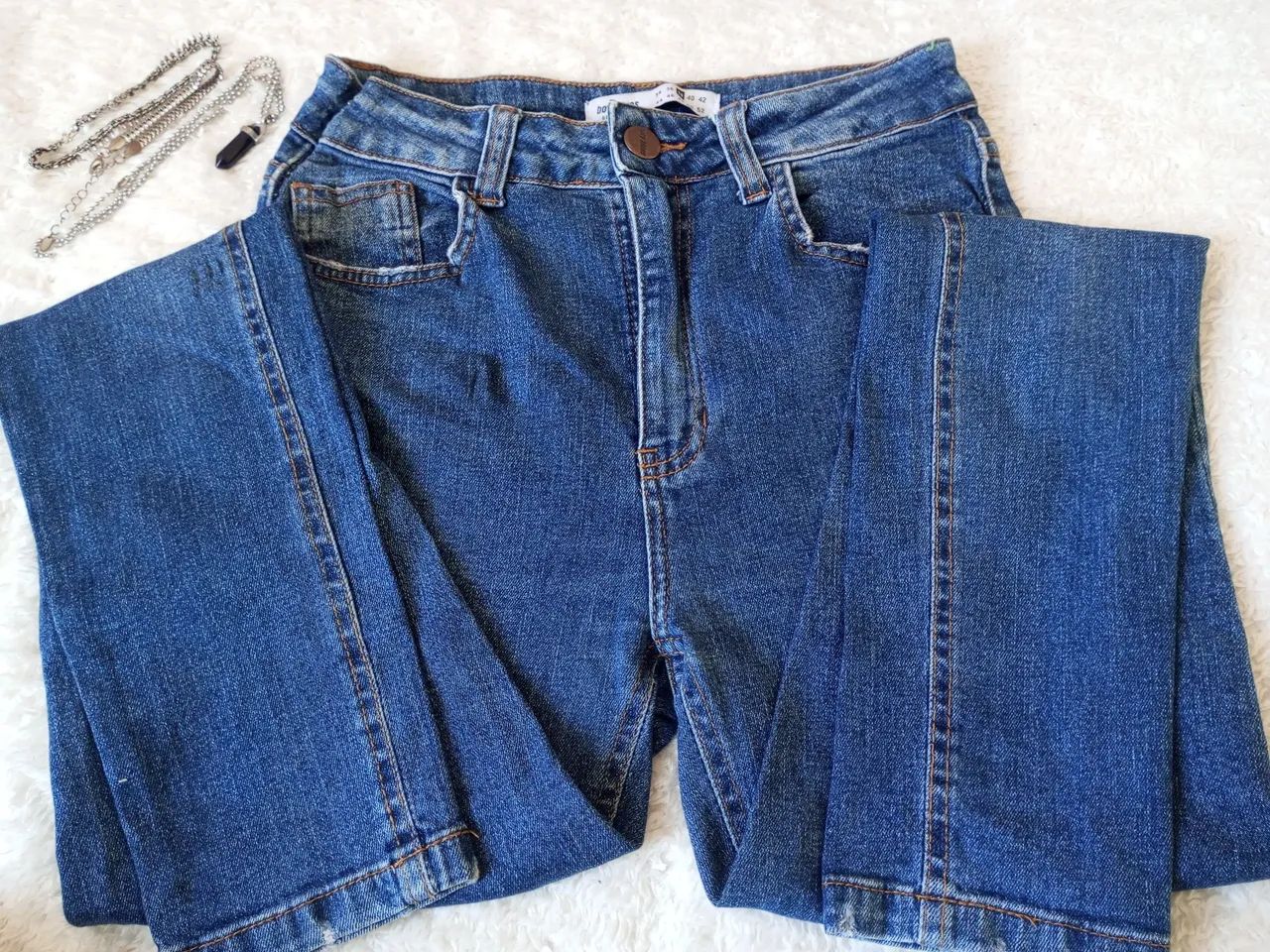 Conjunto 4 Calças Jeans e Acessórios - Foto 2