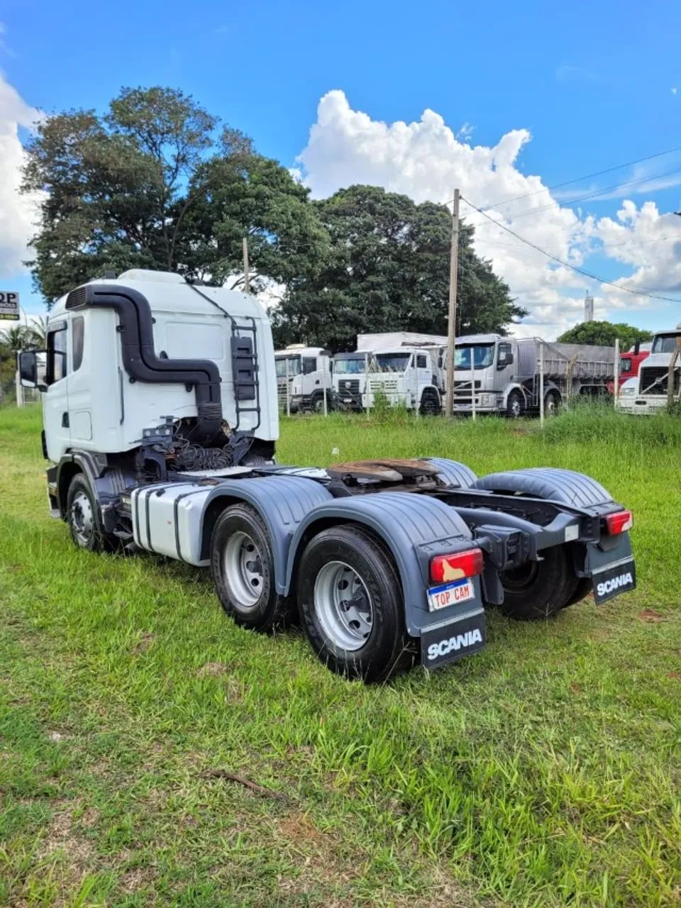 SCANIA R420 6X2 2007 / 2008 BRANCO TRUCADA * - Foto 7