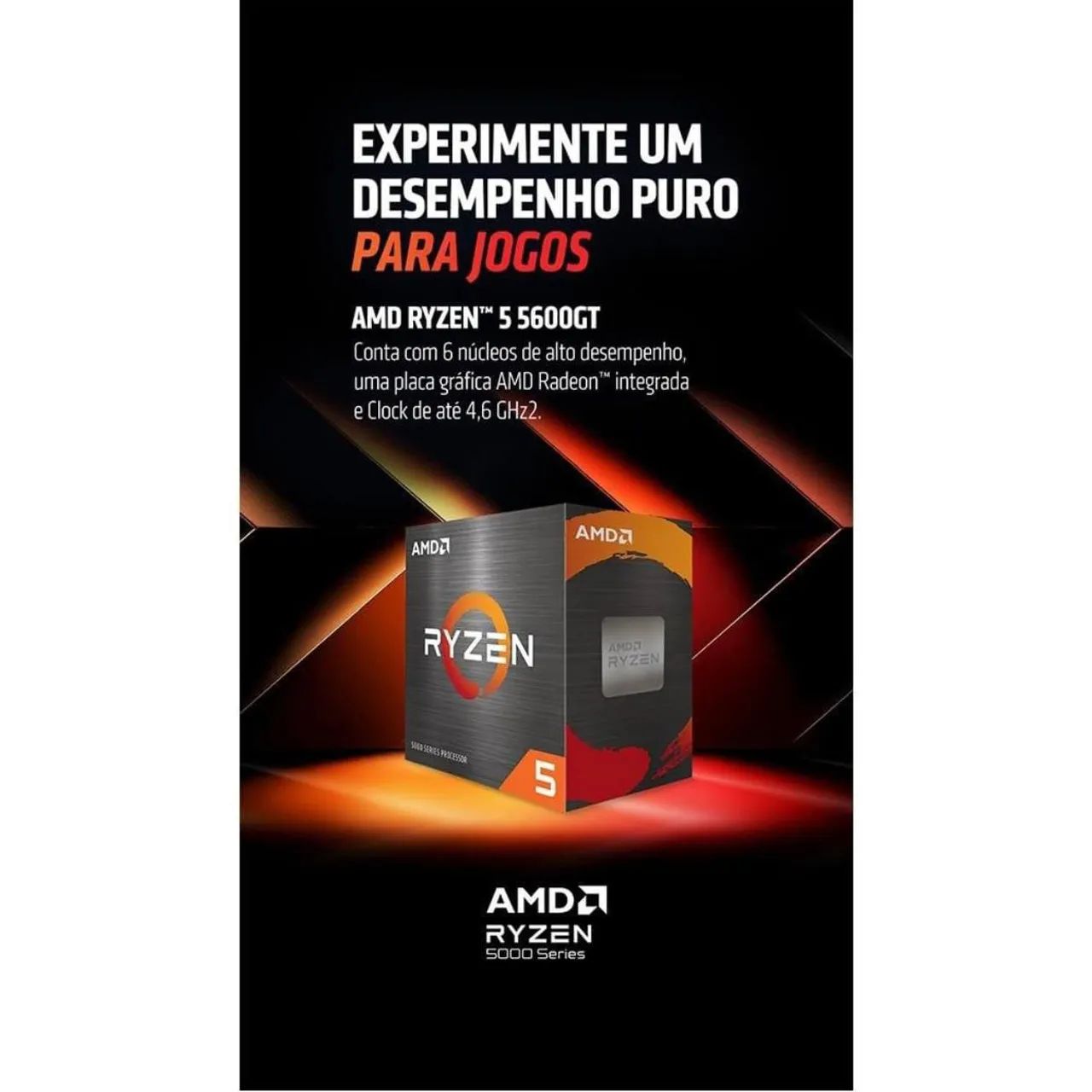 Processador Ryzen 5600gt (lacrado) - Foto 5