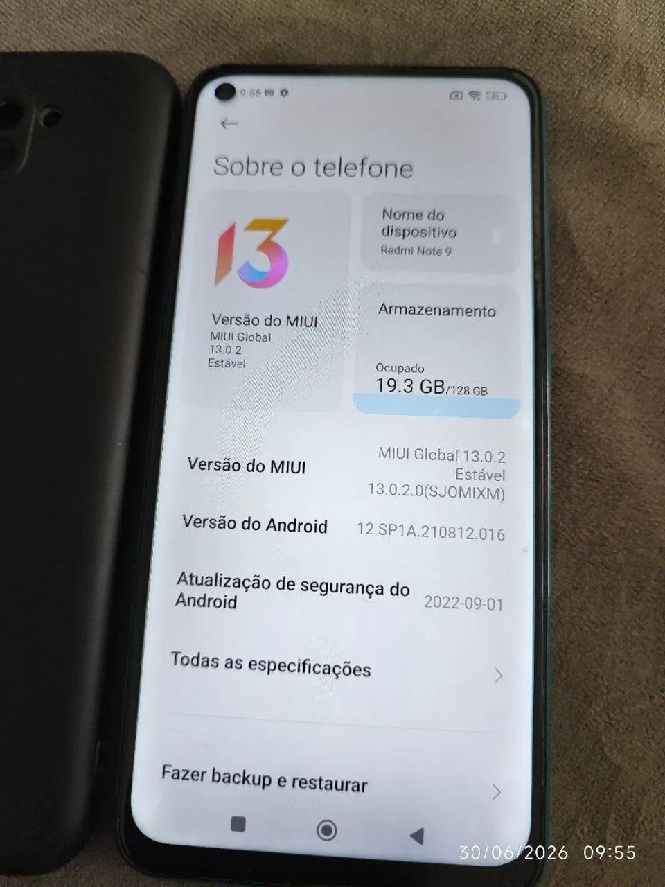 Vendo redmi note 9 6/128gb - Foto 3