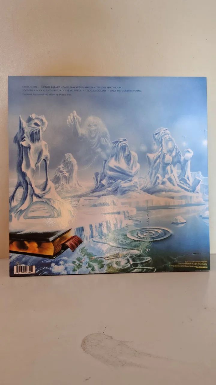 LP Iron Maiden - Seventh Son (importado 180g) - Foto 2