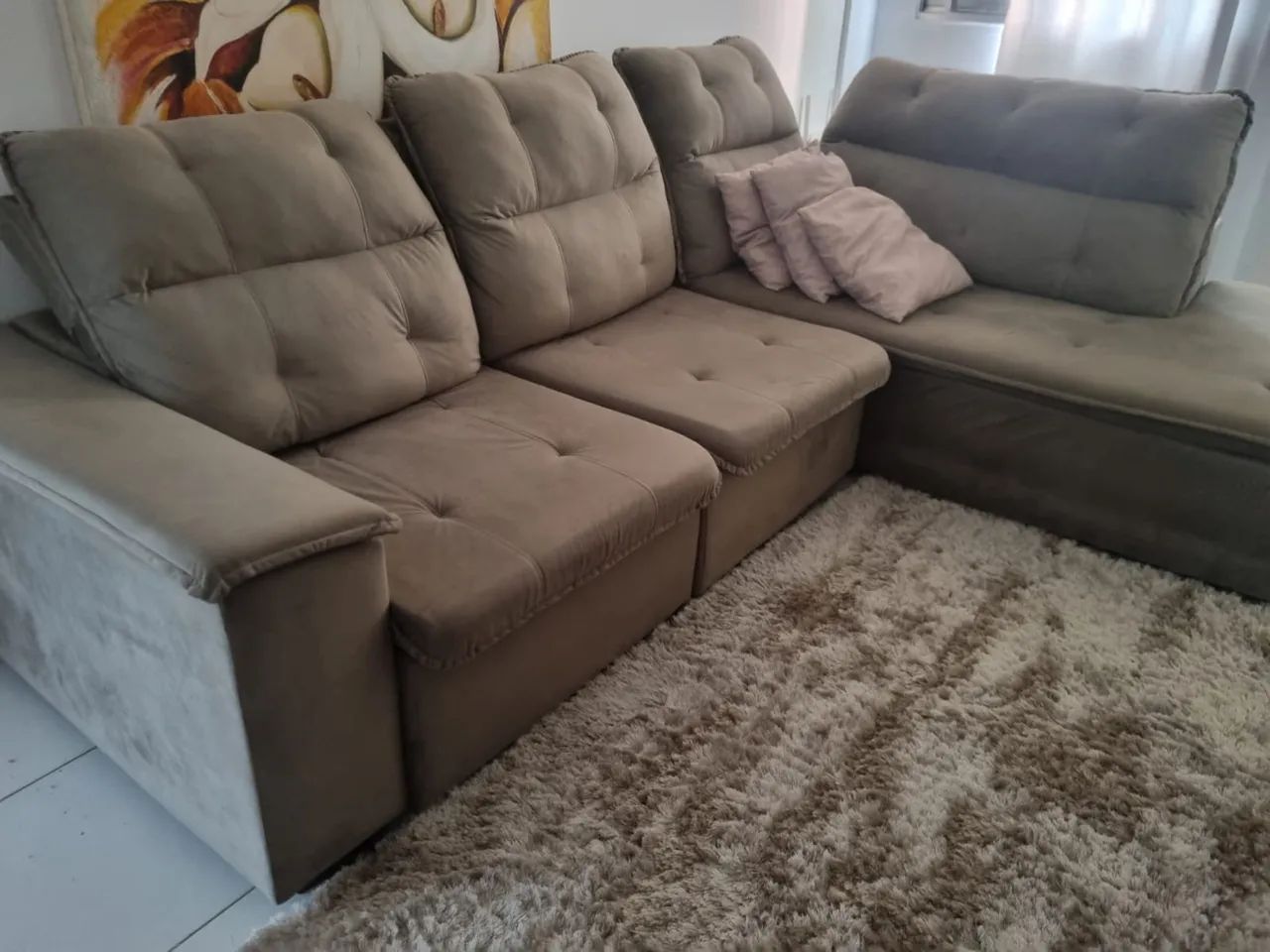 Sofá retrátil e reclinado  - Foto 2