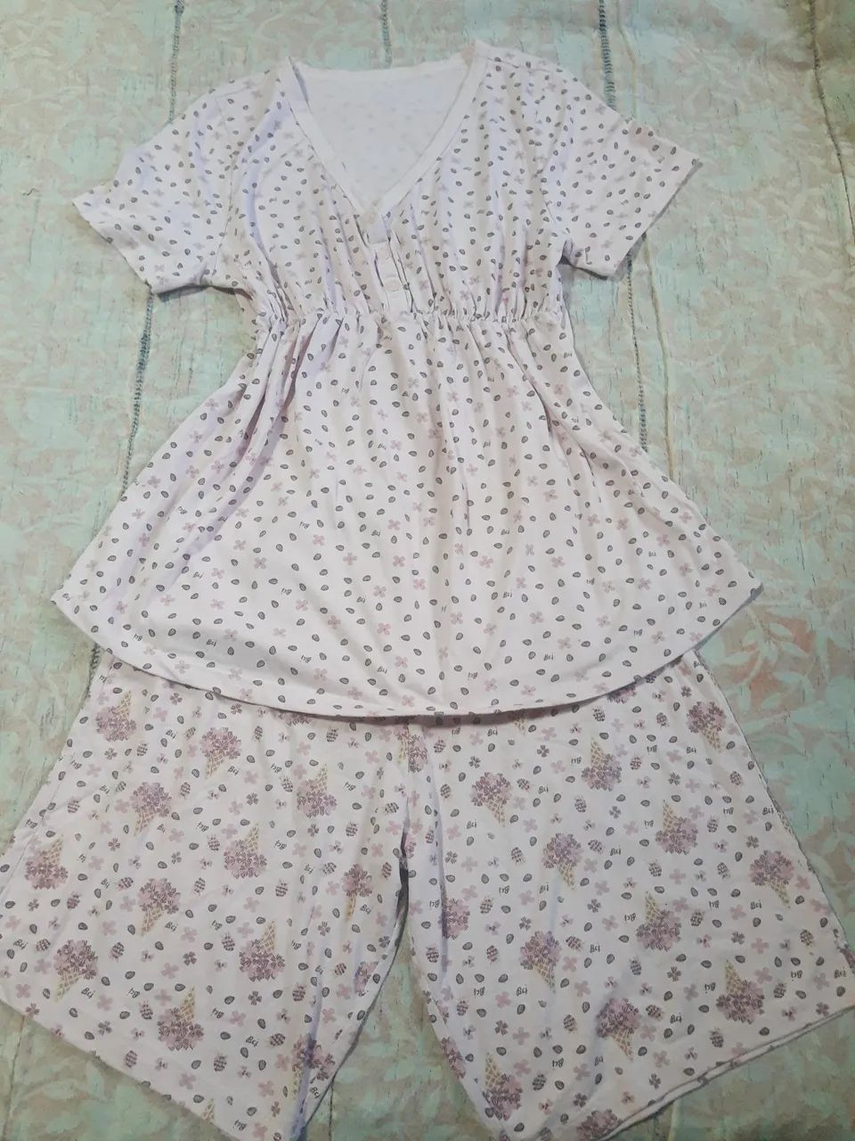 Pijama feminino usado só uma vez  - Foto 2