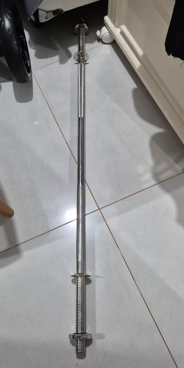 BARRA RETA MACIÇA MEGA GYM