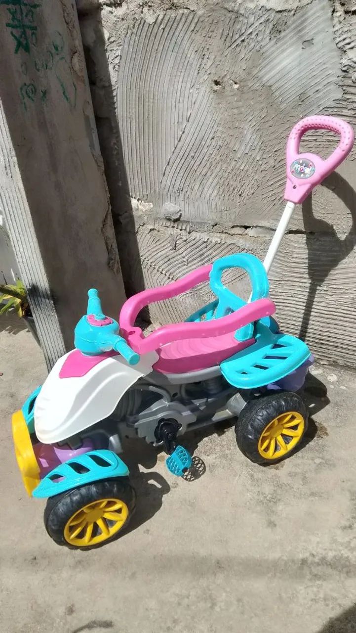 Carrinho de passeio de menina 