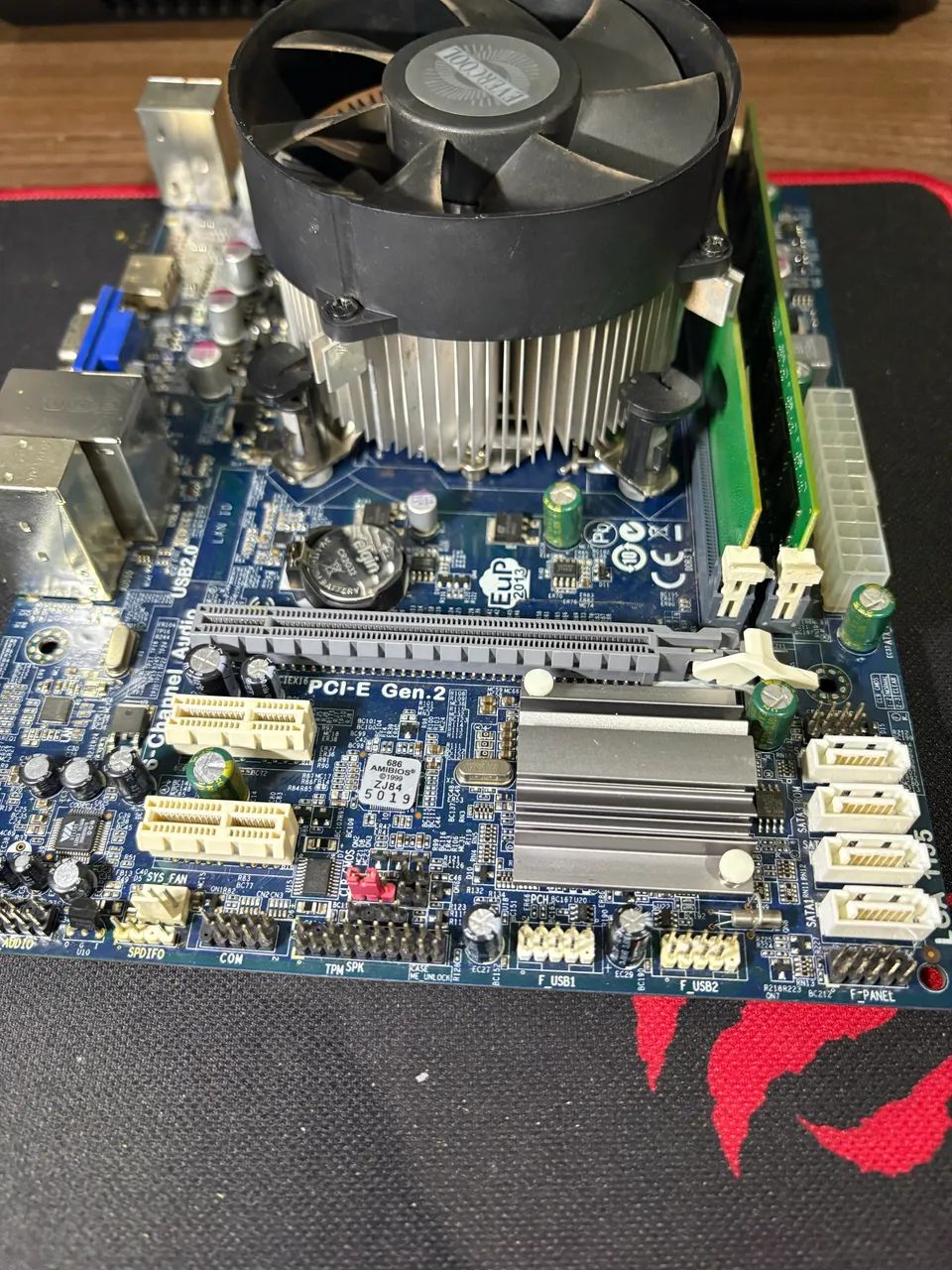Kit Placa-Mãe H61 (LGA 1155) + i5-2400 + 6GB DDR3 - Foto 4