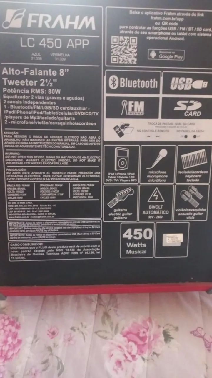 Caixa amplificada fragm grande - Foto 2