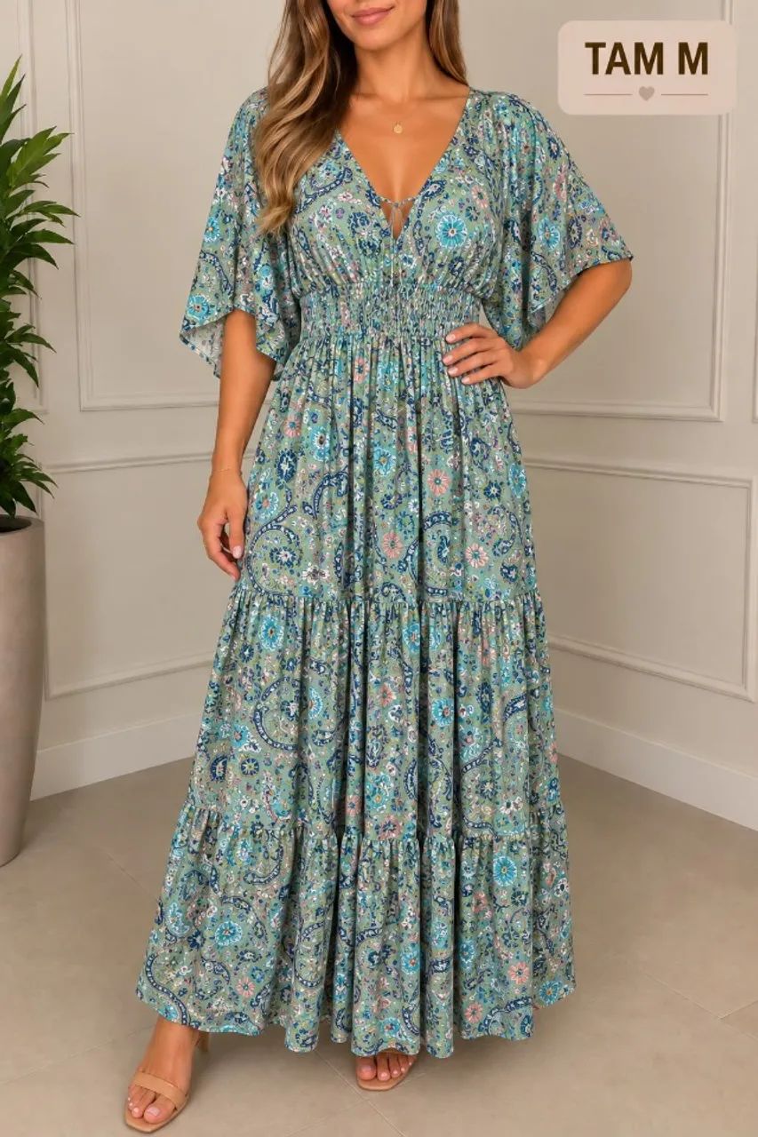 Vestidos longos M/g - Foto 5