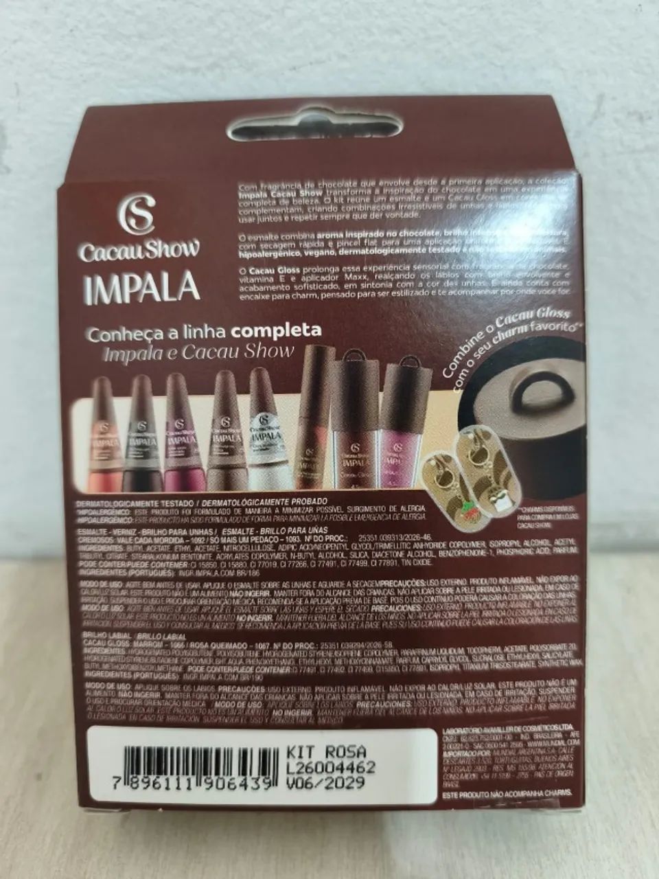 Kit Cacau Show e Impala - Rosa - Foto 3