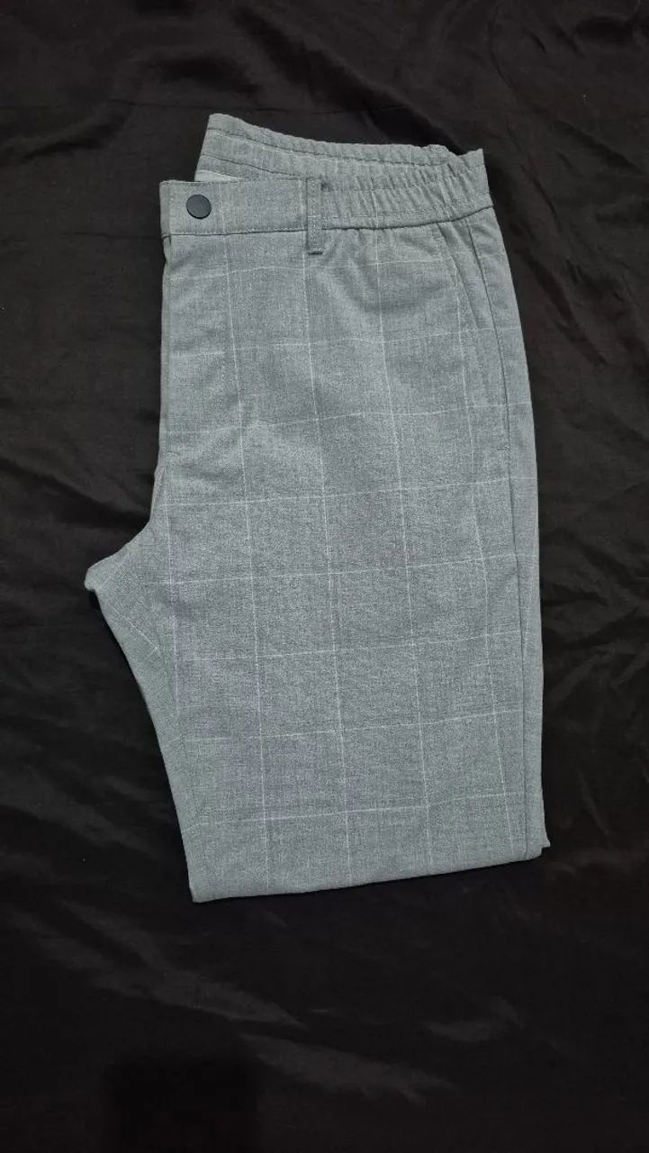 Zara - Calça de Alfaiataria Slim (Cinza) - Foto 2