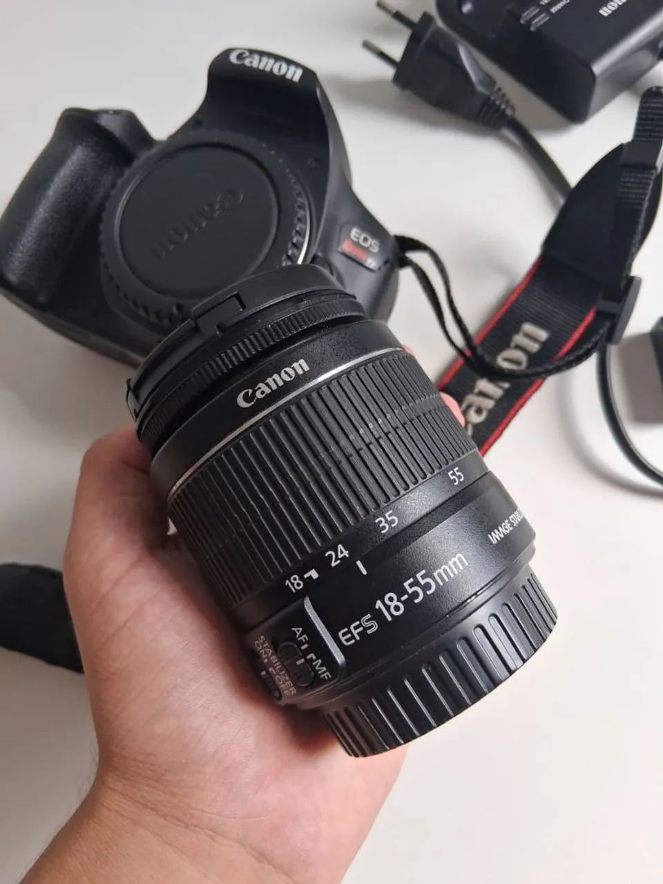  CÂMERA CANON T7 - KIT COMPLETO | ESTADO DE NOVA - Foto 2