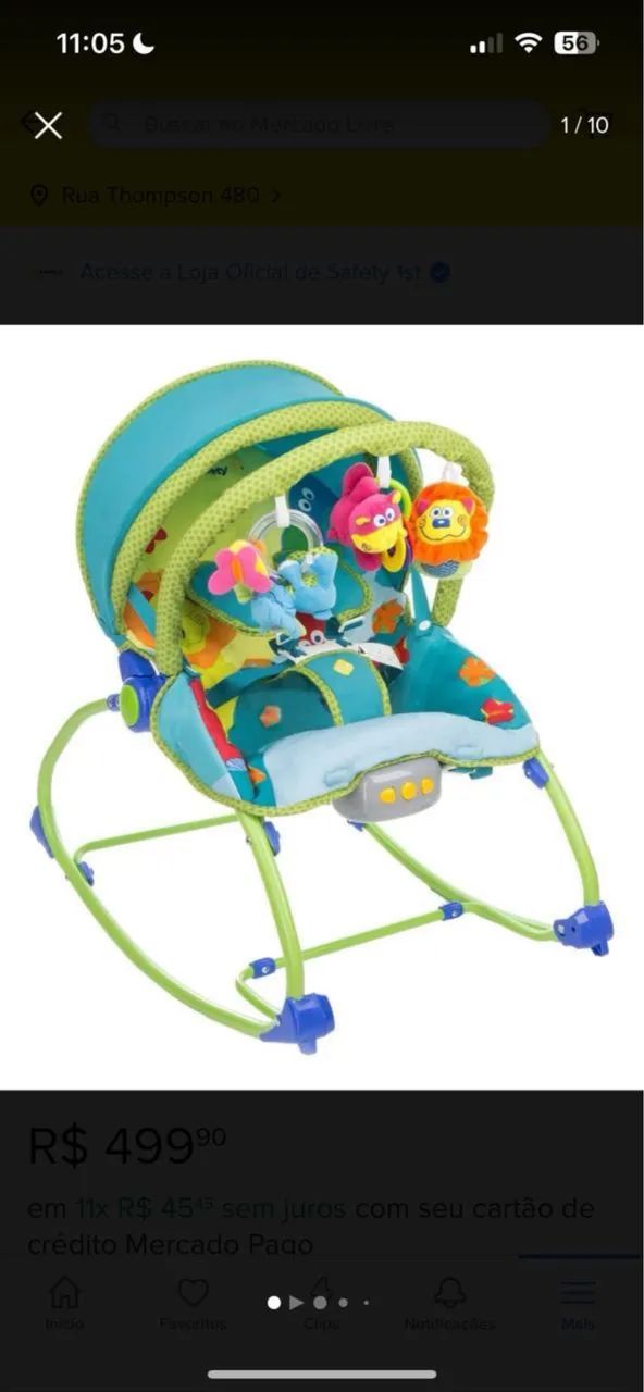 Cadeira infantil de balanço  - Foto 2