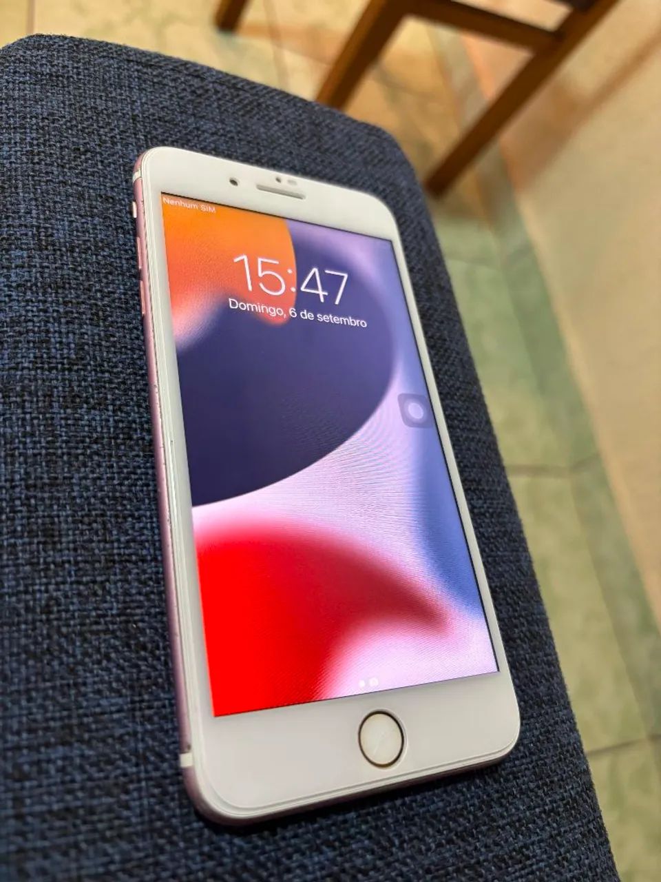 iPhone 7 Plus 128GB Rosa + Capinha - Bateria 100% - Foto 3