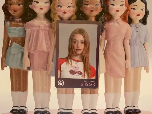 LEIA A DESCRIÇÃO - Vinil Katseye Soft is Strong com photocard Megan - Foto 3