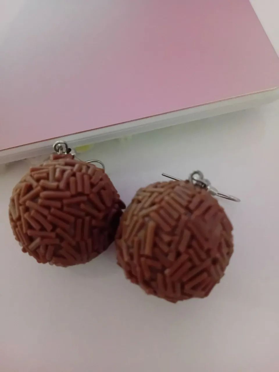 Brinco em forma de brigadeiro :) - Foto 3