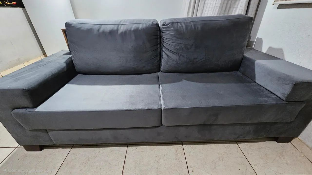 2 Sofás muito novos - Foto 4