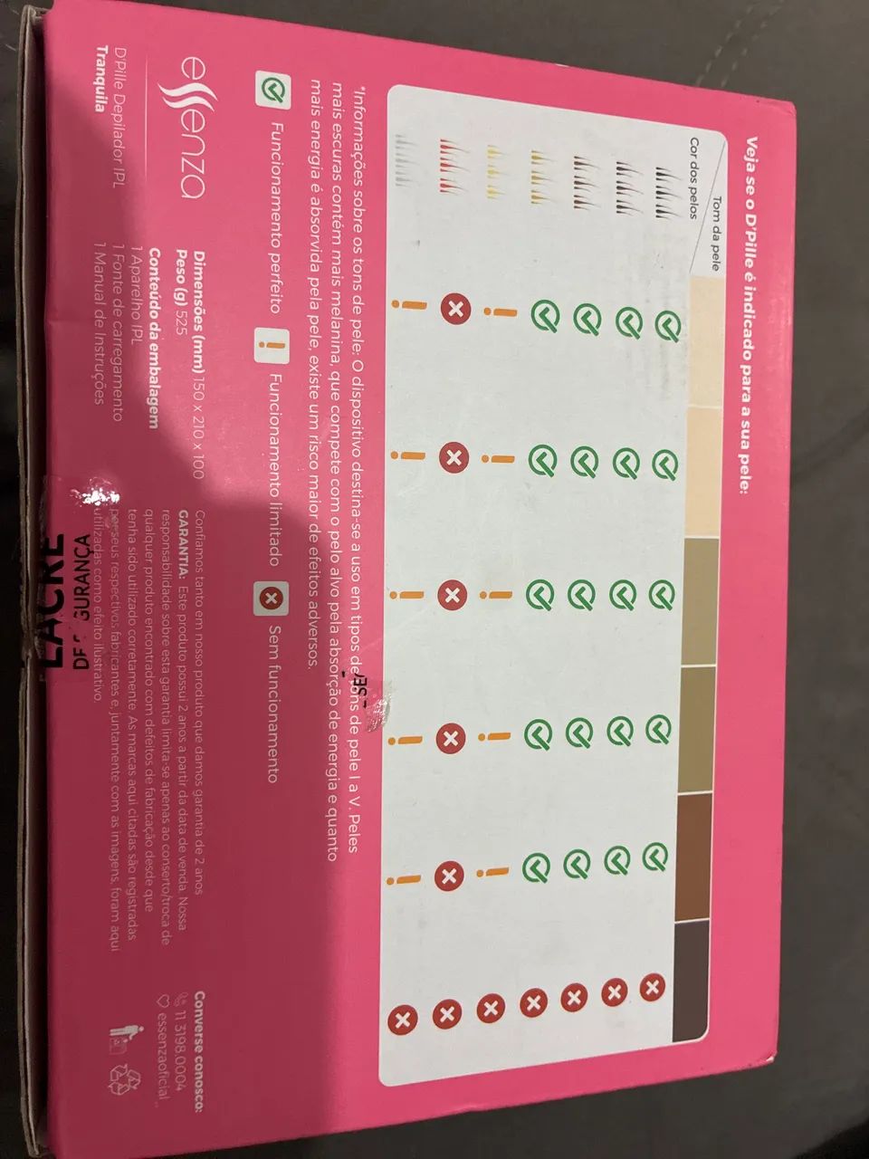 Depiladora a laser ESSENZA MULTILASER - Foto 2