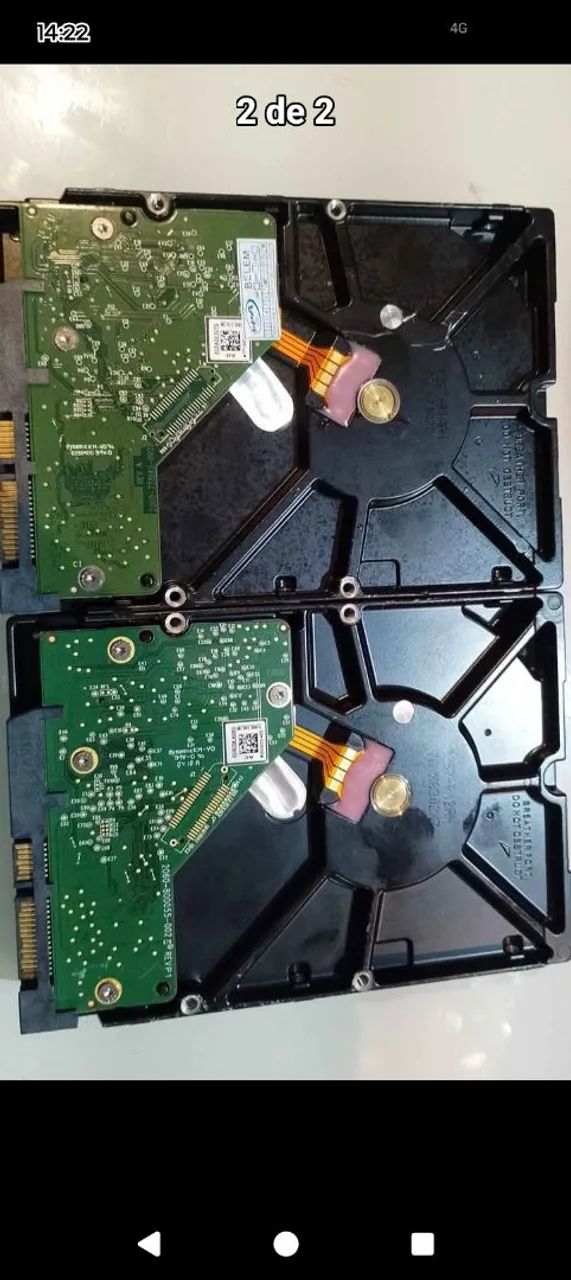 2 HDs um de 3 terá e outro de 4 os 2 800  - Foto 2