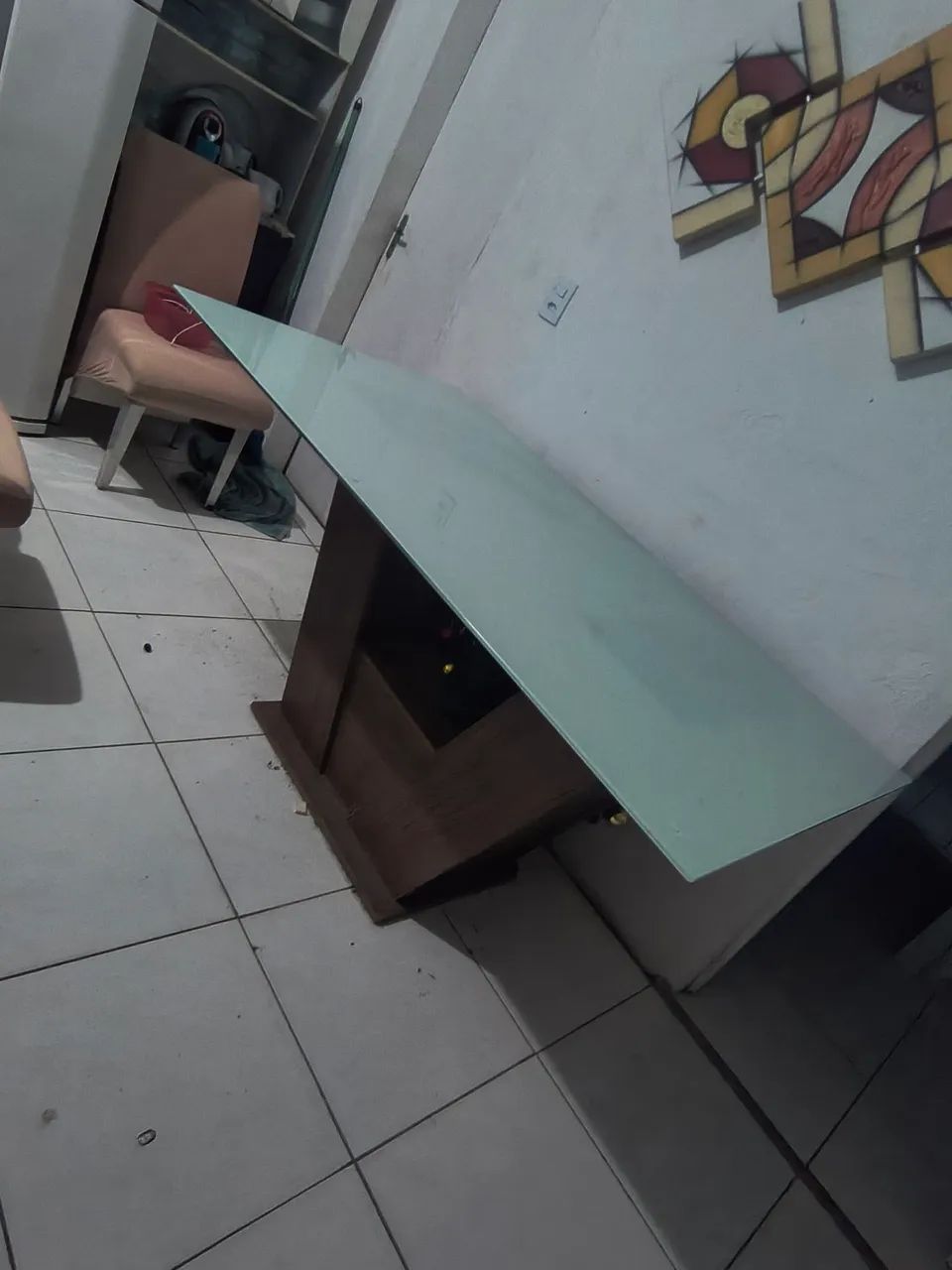 Mesa Vidro 6 lugares  - Foto 4