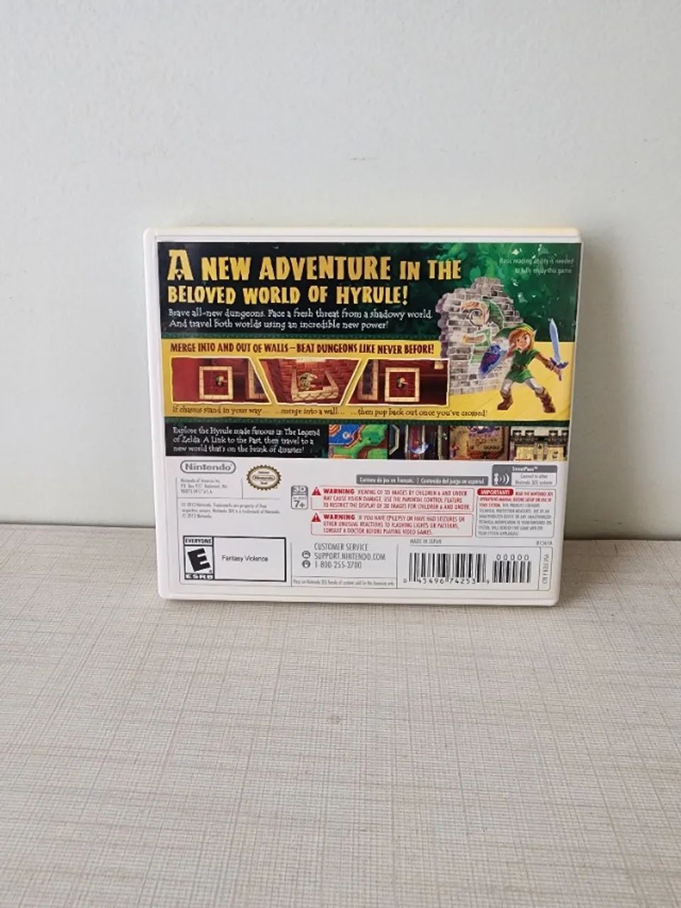 The Legend of Zelda: A Link Between Worlds - Nintendo 3DS - Jogos