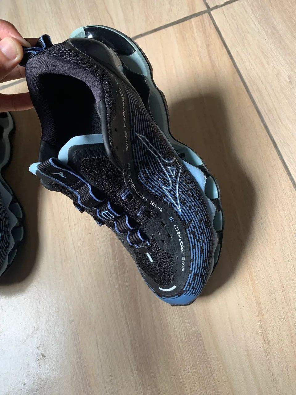 MIZUNO PRO 13 ORIGINAL AZUL BEBÊ - Foto 3