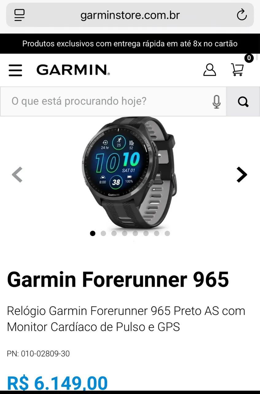 Garmin Forerunner 965 Amoled  - Foto 6