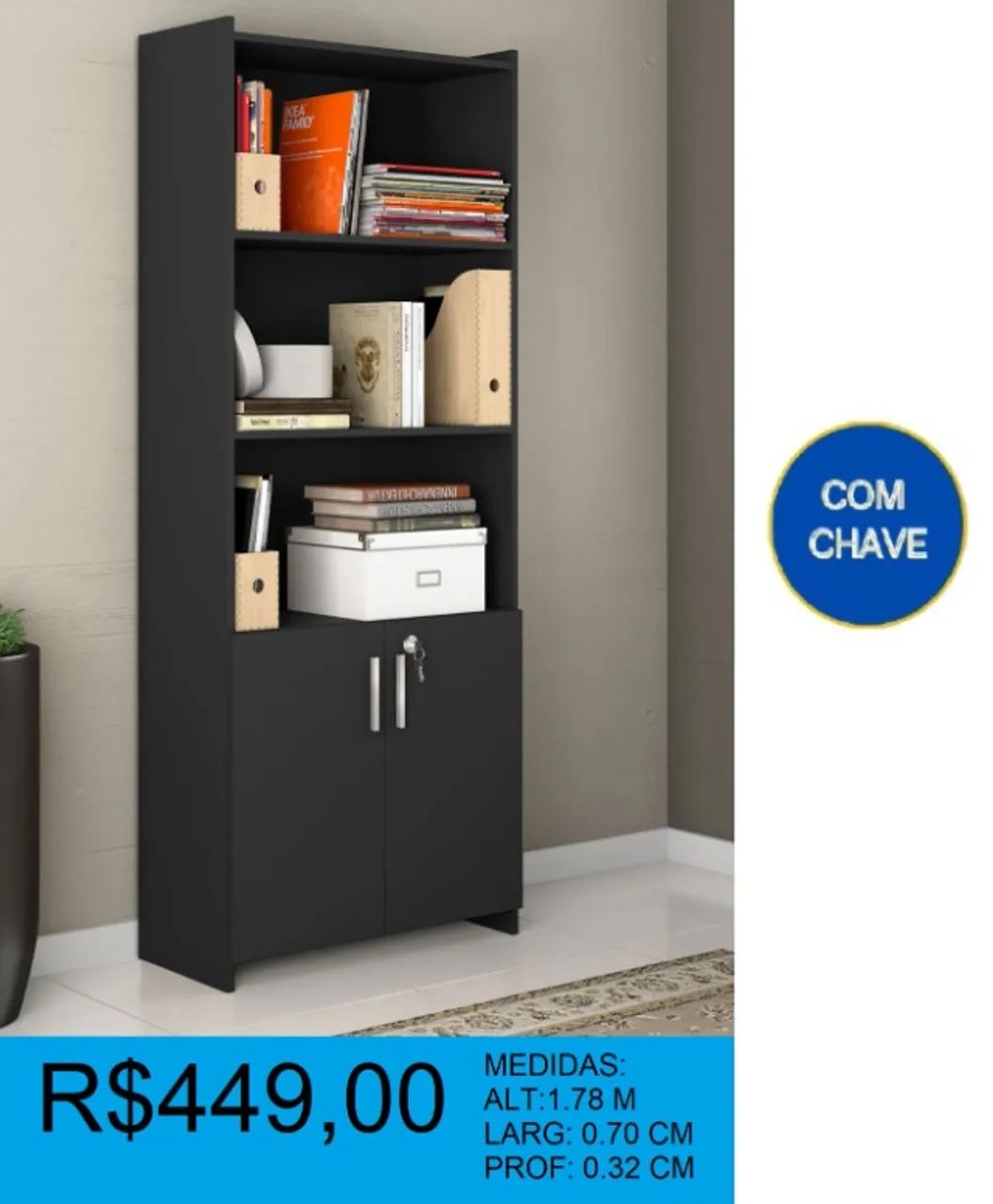 Multiuso com chave - entrega gratuita e parcelamos até 12X sem juros! - Foto 2