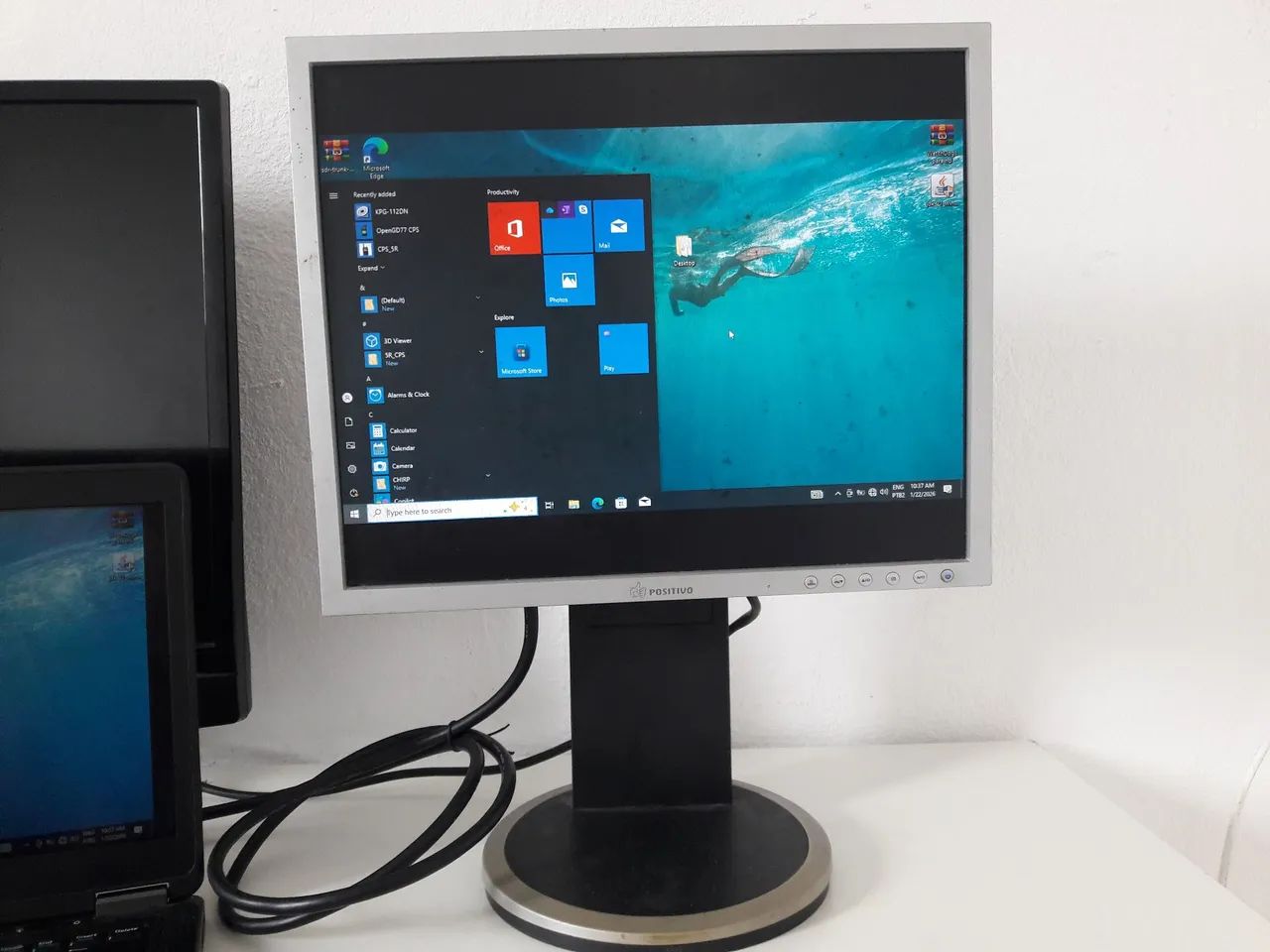 Monitor Positivo Usado funcionando - Foto 2