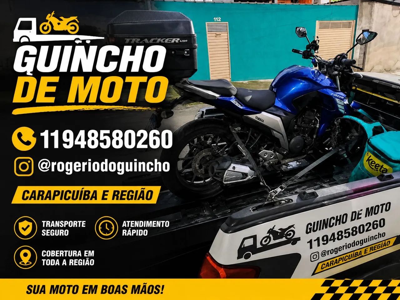 Guincho De Moto Em Carapicuíba E Região  - Foto 3