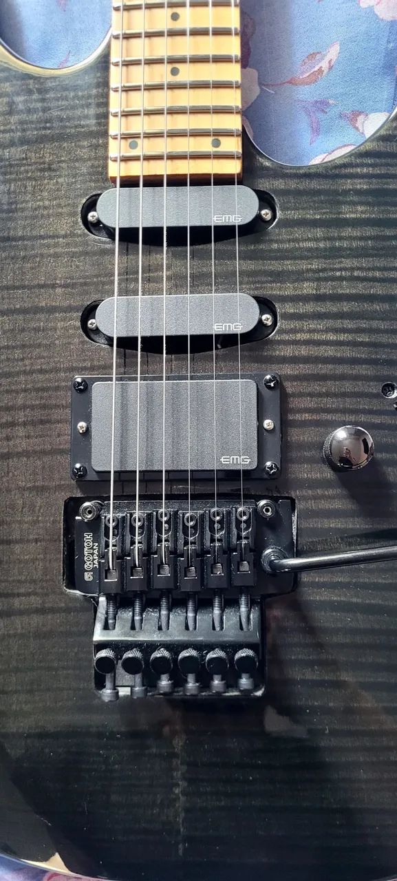 Guitarra ESP LTD M-103FM Ponte Gotoh e EMG - Foto 3