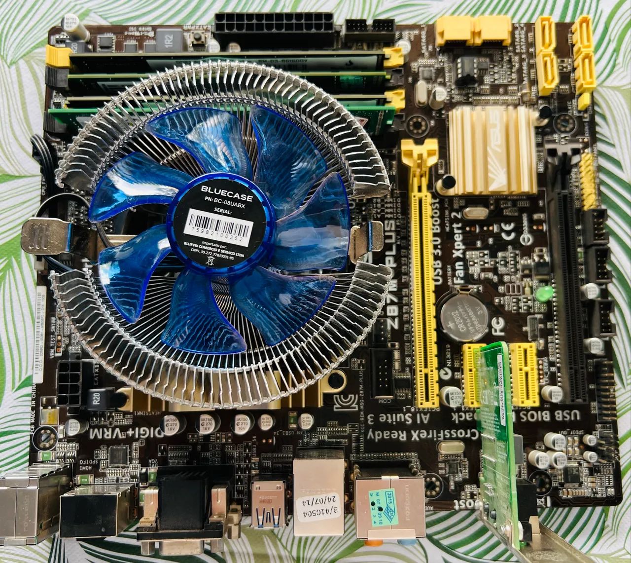 Placa Mãe Asus Z87M - Plus com processador e memória - Foto 4