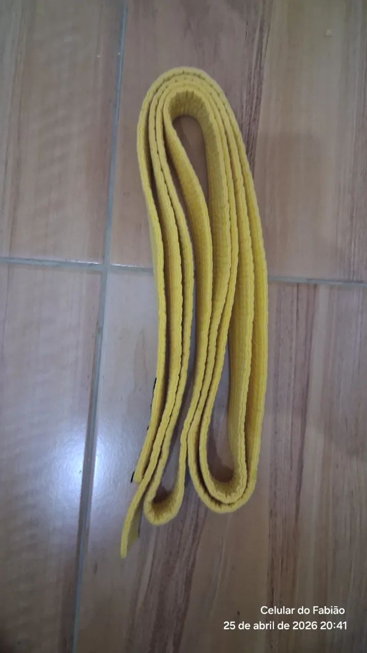 Faixa Amarela Standard Lisa - Foto 2
