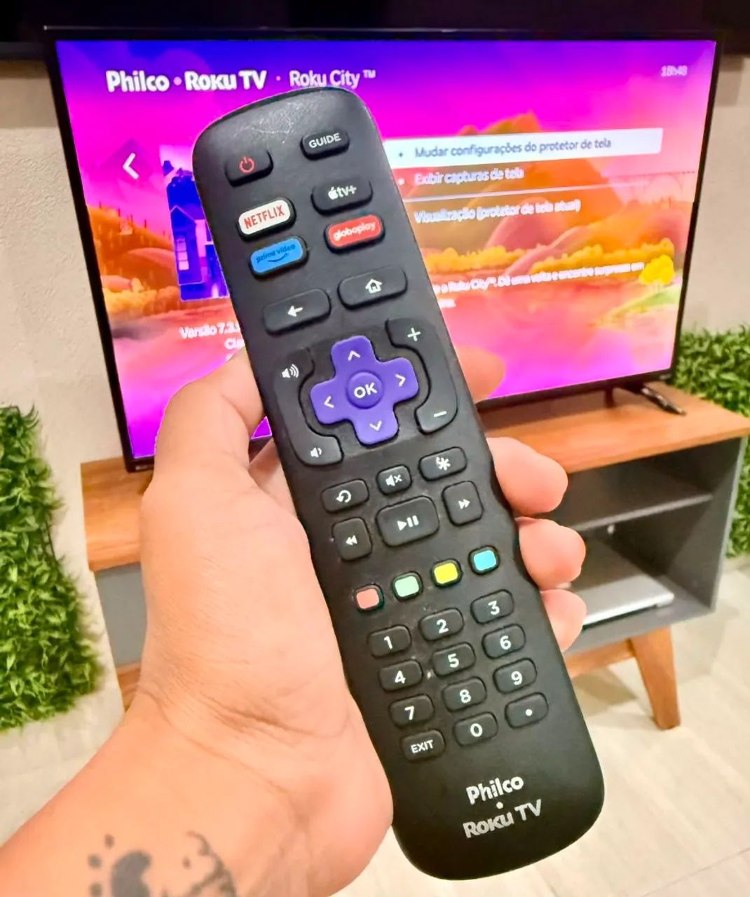 Smart TV 42 PHILCO ROKU FULL HD - Foto 4