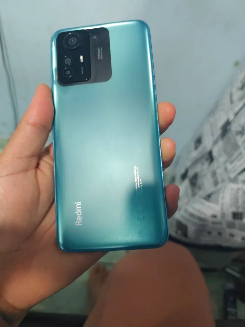 Vendo celular Redimi note 12s Ice BLUE 8GB RAM 256GB  rom - Foto 2