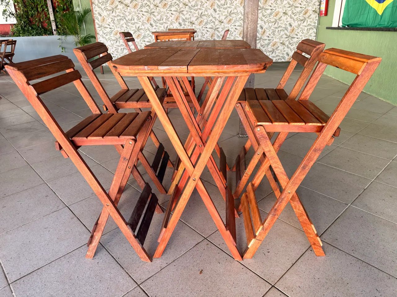 Vendo 6 jogos de mesa bistrô  - Foto 2
