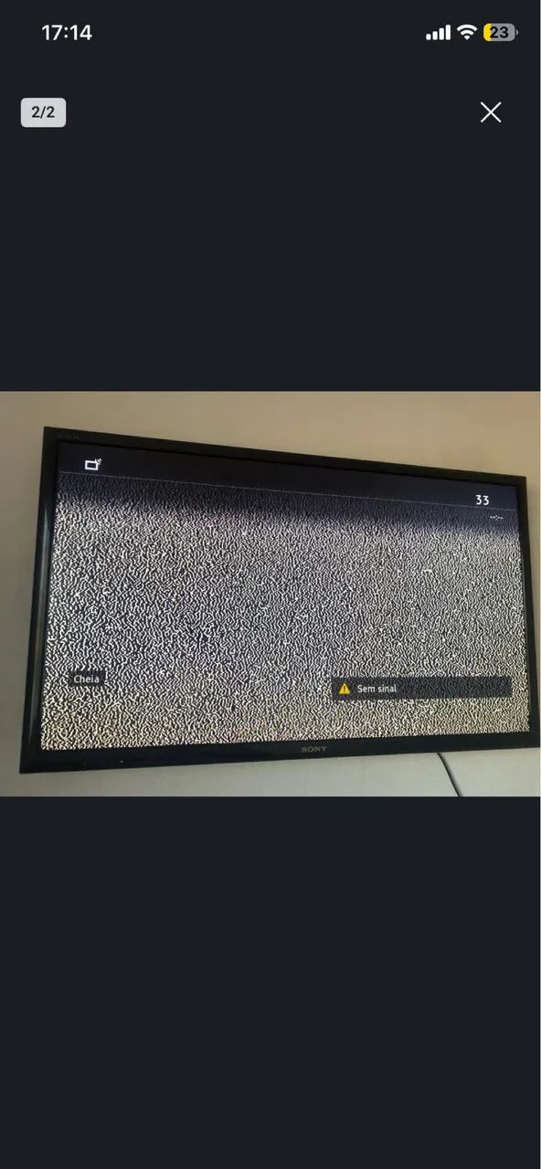 Vendo tv Sony 46 polegadas modelo Kdl 