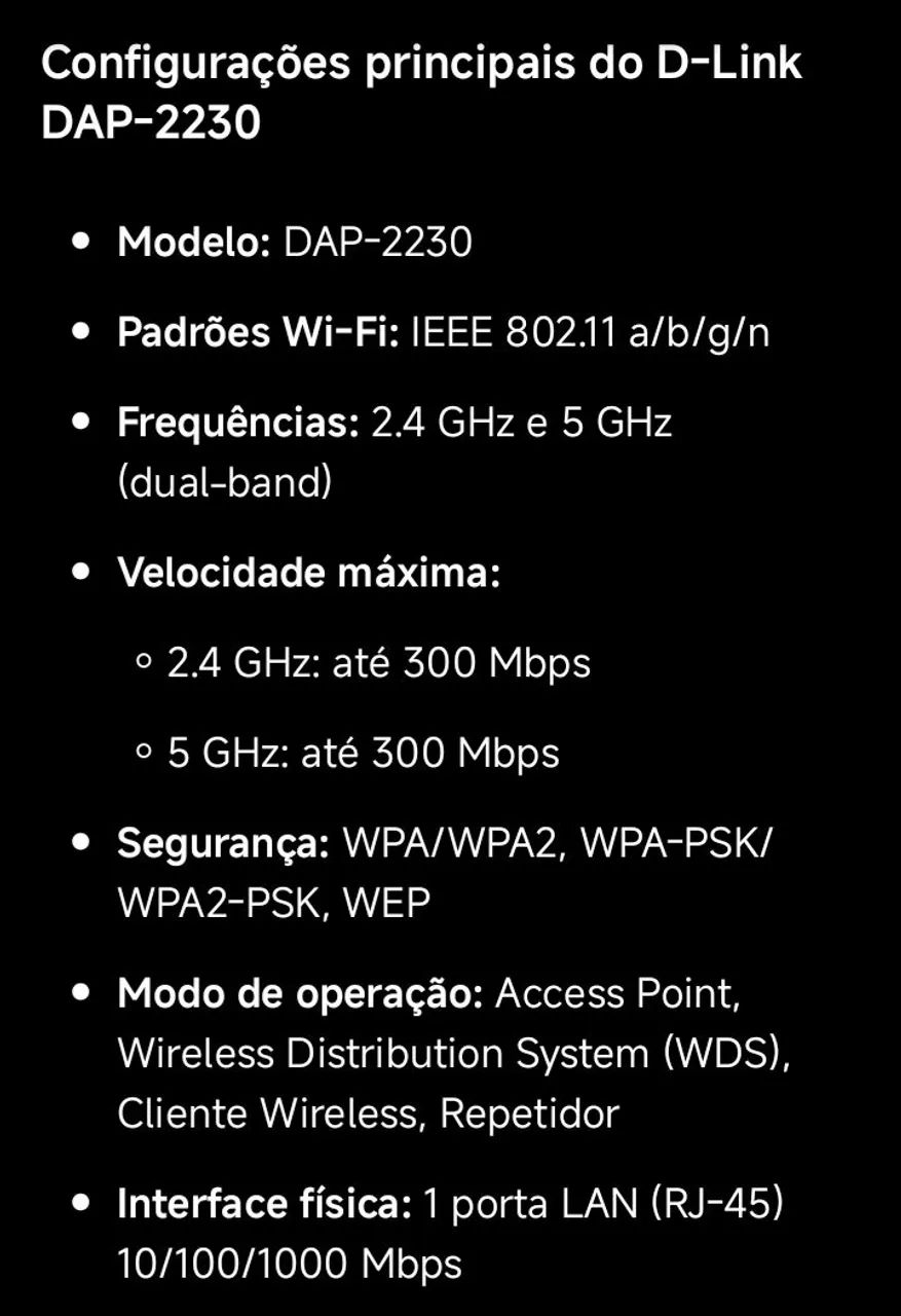 Roteador D-Link DAP-2230 - Foto 4