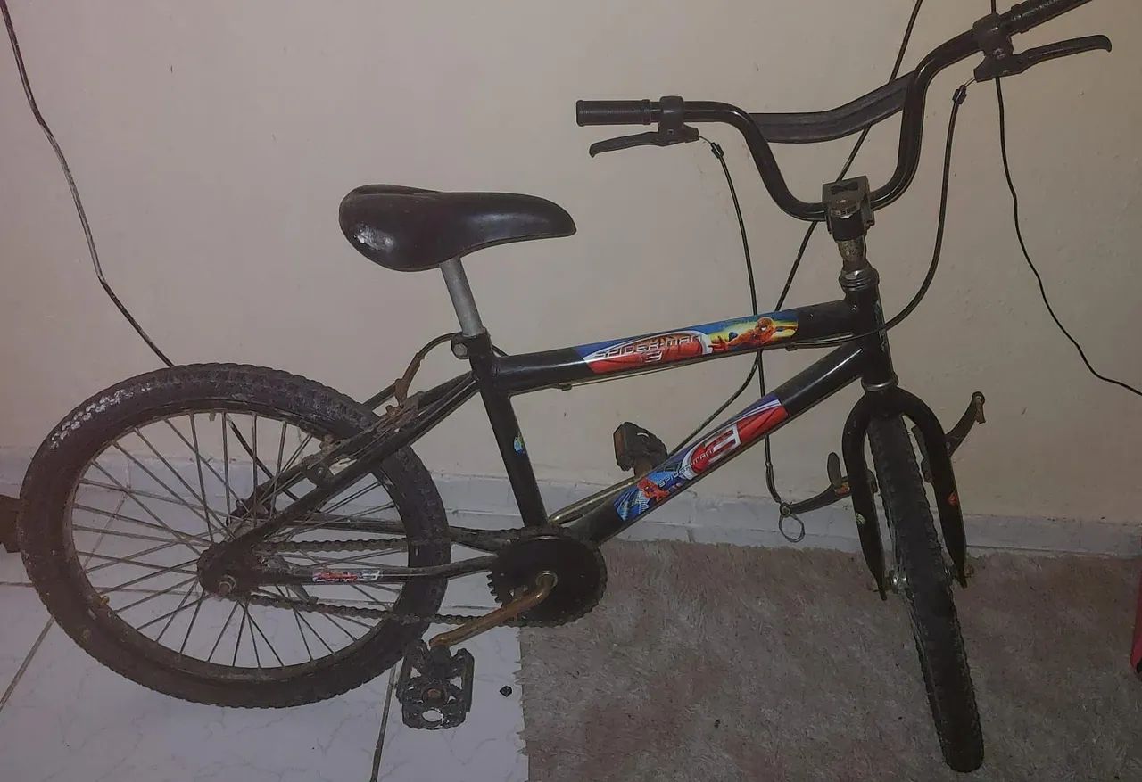 Bicicleta homem aranha  - Foto 3