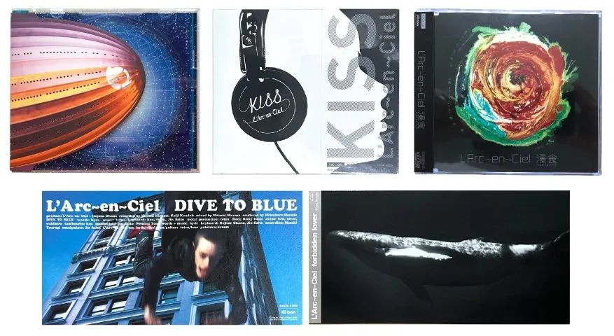 L'Arc-en-Ciel - CDs Importados do Japão