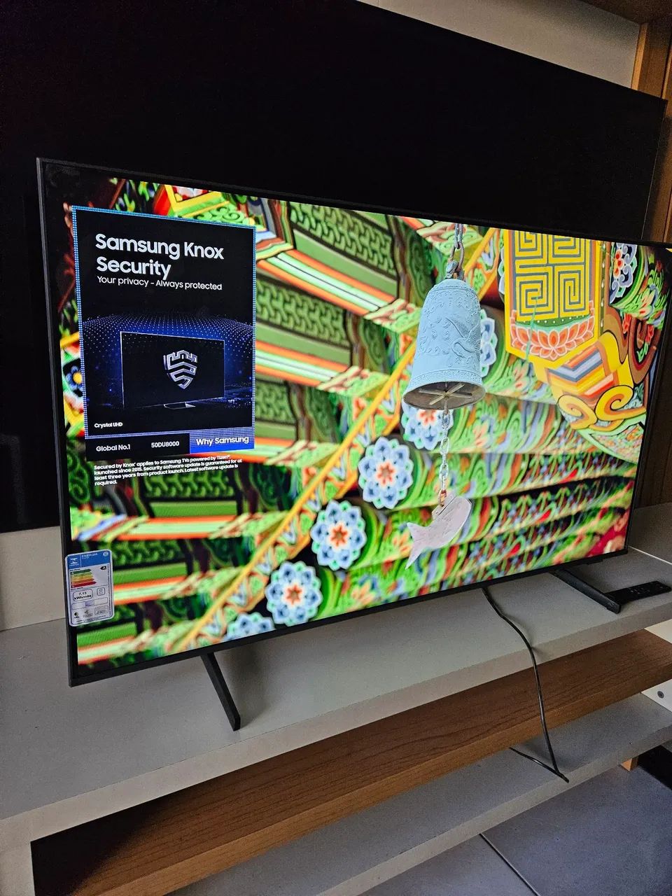 Tv 43 4k samsung CRYSTAL top - Foto 3