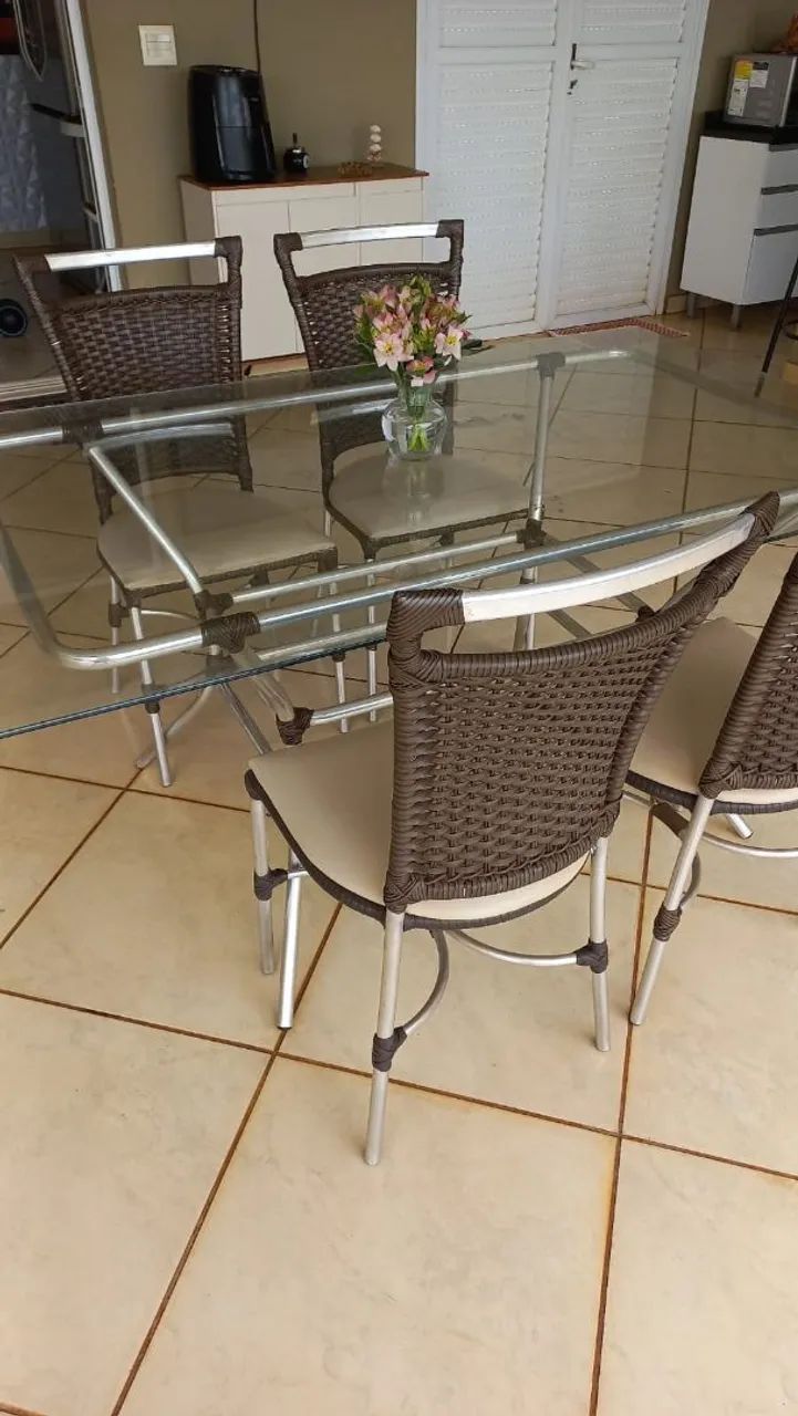 Mesa de vidro - Foto 2