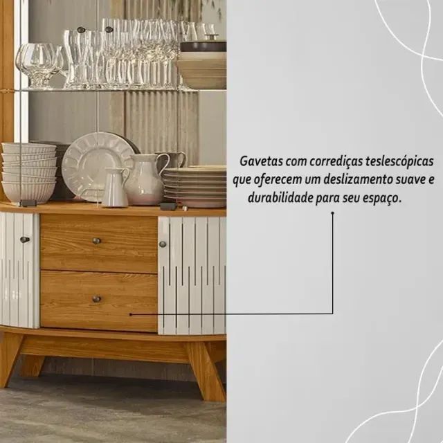 Cristaleira marina  (produto em estoque) - Foto 2