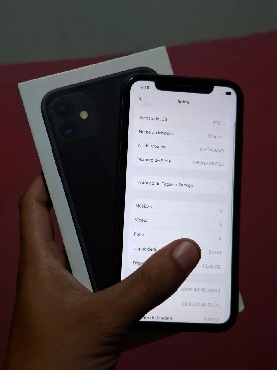 VENDO OU TROCO IPHONE 11 64GB - Foto 3